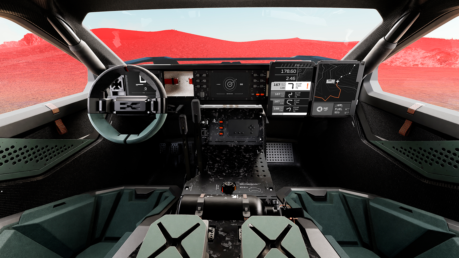 Dacia Sandrider, interior